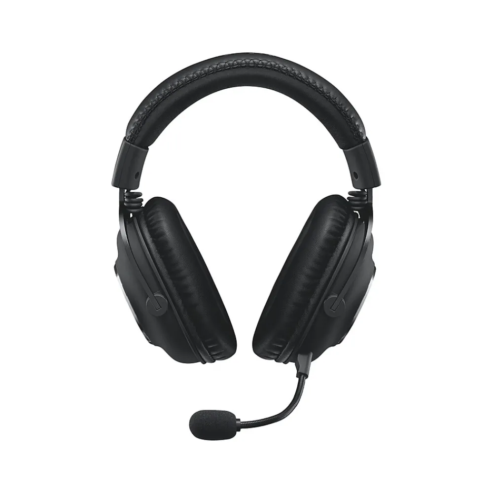 Best Logitech PRO X 981-000817 Wired Over-the-Ear Gaming Headset, Black
