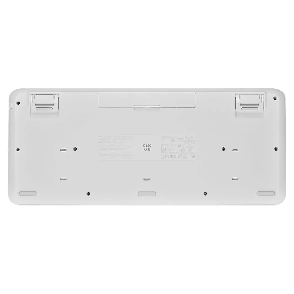 Clearance Logitech Signature K650 Wireless Keyboard with Wrist Rest, Off-White (920-010962)