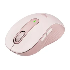 Hot Logitech Signature M650 Wireless Ergonomic Optical Bluetooth & USB Mouse, (910-006251) Rose