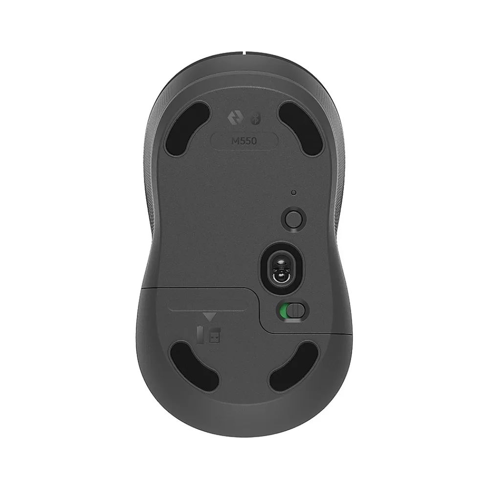 Discount Logitech Signature M550 Wireless Optical Bluetooth & USB Mouse, Graphite (910-006781)