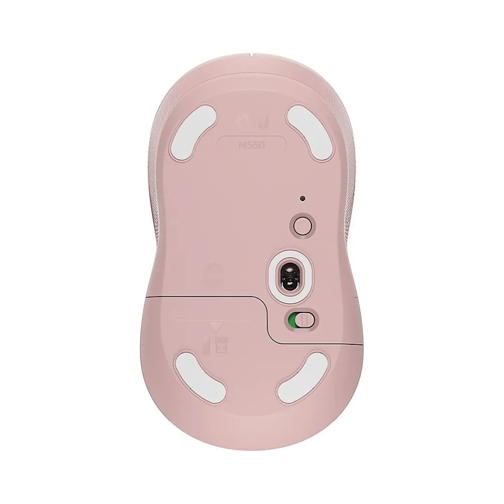 Clearance Logitech Signature M550 Wireless Optical Bluetooth & USB Mouse, Rose (910-006593)