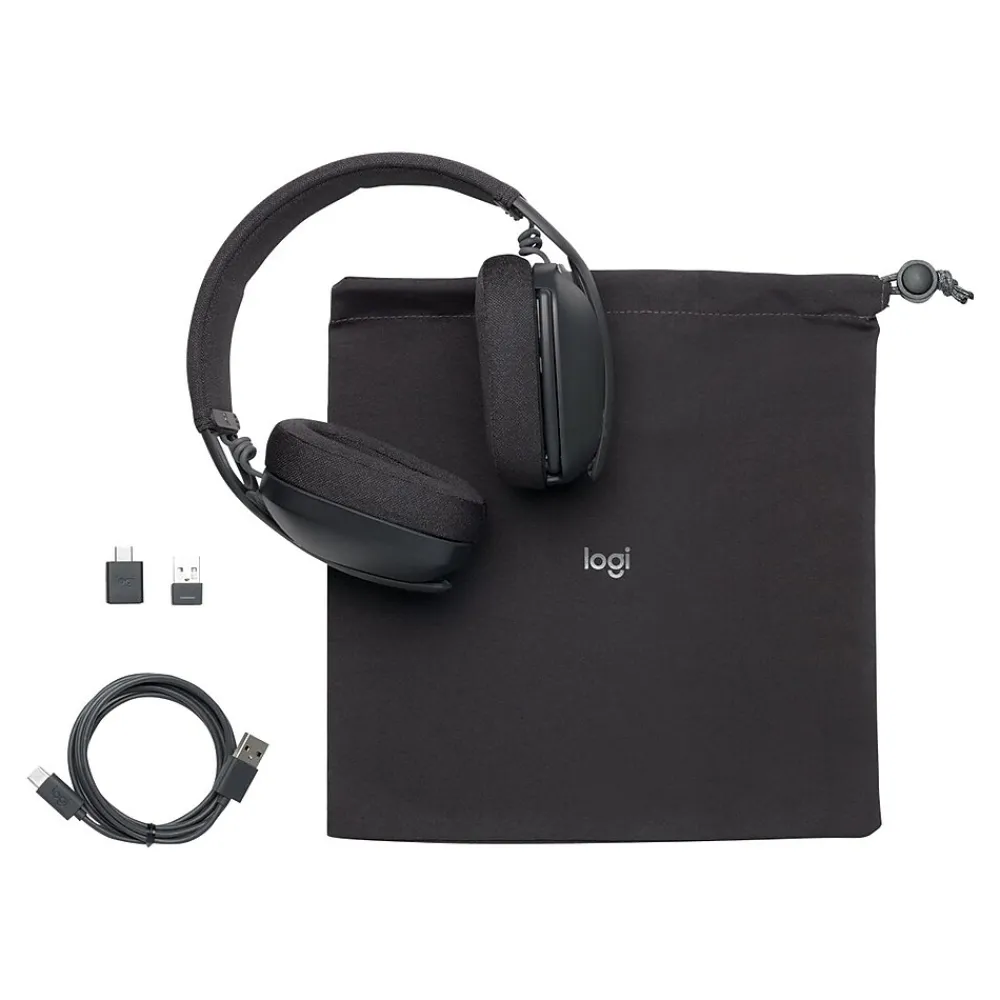 Best Logitech Zone Vibe 125 Noise Canceling Bluetooth Mobile Headset, Graphite (981-001198)