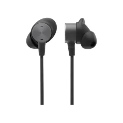 Clearance Logitech Zone Wired Earbuds Stereo Headset, Black (981-001008)