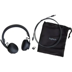 Sale Logitech Zone Wireless Bluetooth Phone & Computer Headset, UC Certified (981-000913)