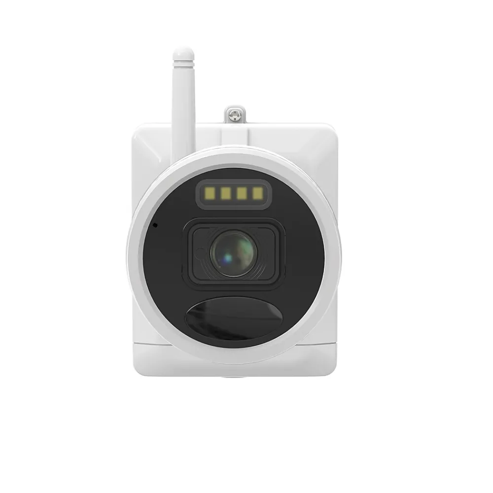 Lorex 2K 4.0-MP 8-Camera-Capable 32-GB NVR System with 4 Outdoor Wi-Fi Battery Security Cameras, White (L4248D-4AA4-E)