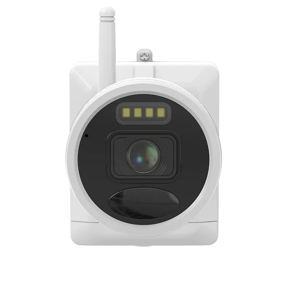 Lorex Outdoor Wireless 2K 4.0-MP 8-Camera Capable 1-TB NVR System with 4 Wi-Fi Battery Security Cameras, White (L42481-4AA4-E)