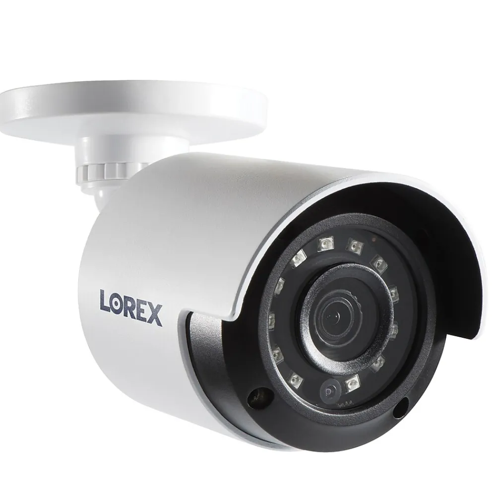 Lorex 1080p HD Outdoor Security System with 4 1TB DVR & Weatherproof Bullet Security Cameras, 8-Channel, White (D24281B-2NA4-E)