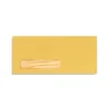 New LUX #10 (4 1/8" x 9 1/2") Window Envelopes, goldenrod yellow, 500/BX