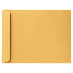 Sale LUX 11 1/2 x 14 1/2 Kraft Open End Envelopes 500/Pack, 28lb. Brown Kraft (318-500)