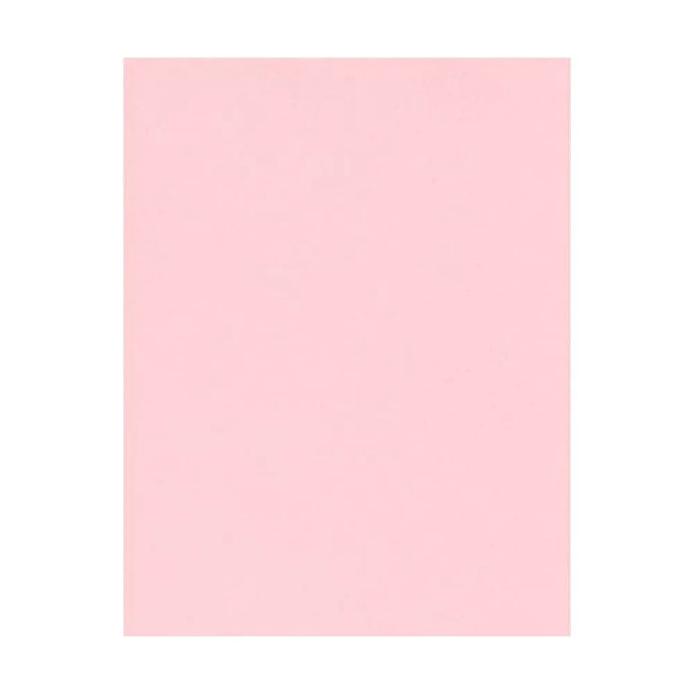 Card Stock*LUX 100 lb. Cardstock Paper, 8.5" x 11", Candy Pink, 50 Sheets/Pack (81211-C-23-50)