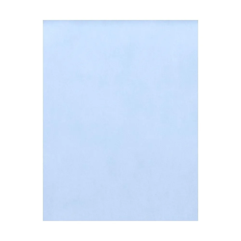 Card Stock*LUX 100 lb. Cardstock Paper, 8.5" x 11", Baby Blue, 50 Sheets/Pack (81211-C-08-50)