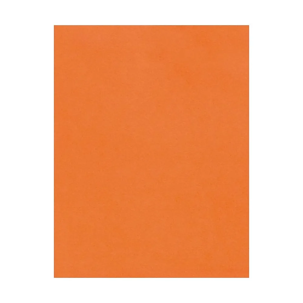 Card Stock*LUX 100 lb. Cardstock Paper, 13" x 19", Mandarin, 250 Sheets/Pack (1319-C-11-250)