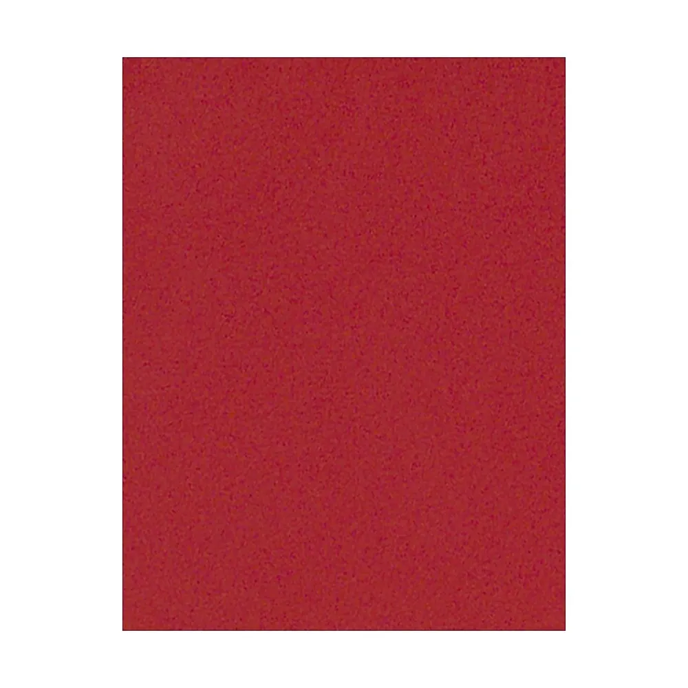 Card Stock*LUX 100 lb. Cardstock Paper, 8.5" x 11", Ruby Red, 500 Sheets/Pack (81211-C-76-500)