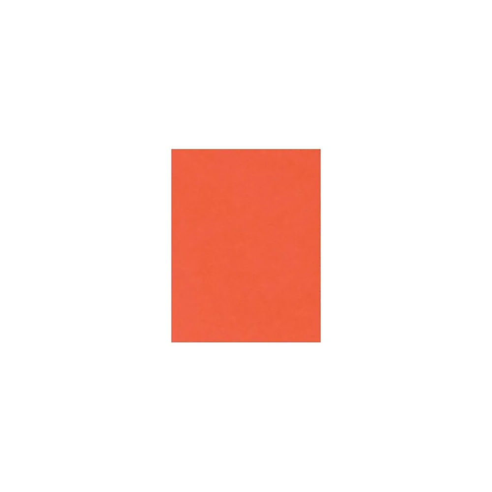 Card Stock*LUX 100 lb. Cardstock Paper, 11" x 17", Tangerine, 250 Sheets/Ream (1117-C-112-250)