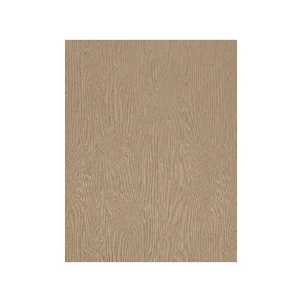 Card Stock*LUX 67 lb. Paper, 8.5" x 11", Oak Woodgrain, 50 Sheets/Pack (81211-P-S01-50)
