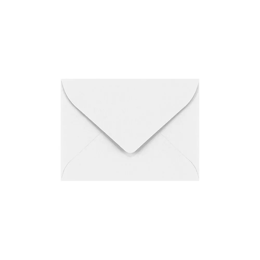 New LUX #17 Mini Envelopes (2 11/16 x 3 11/16) 50/Pack, 70lb. Bright White (LEVC902-50)
