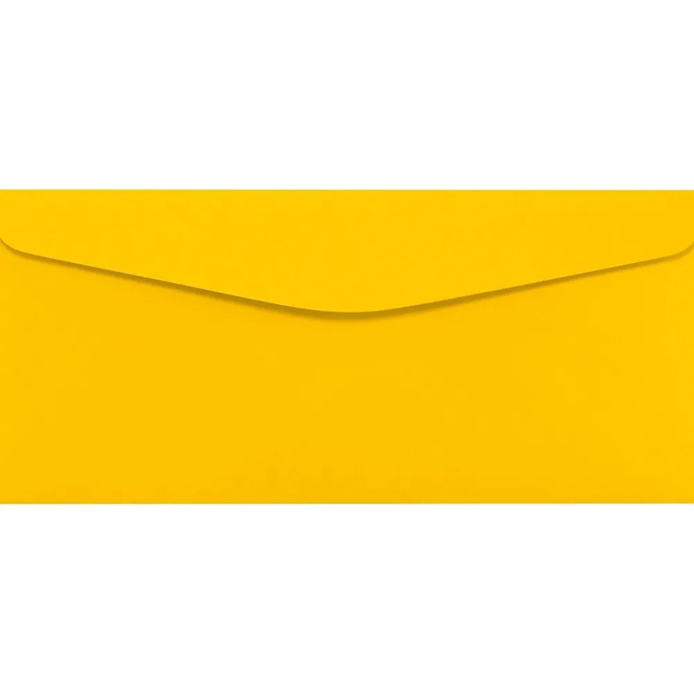 Discount LUX #10 Regular Envelopes (4 1/8 x 9 1/2) 50/Pack, Sunflower (-4260-12-50)