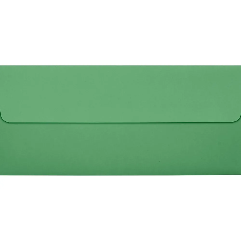 Online LUX #10 Square Flap Envelopes (4 1/8 x 9 1/2) 50/Pack, Holiday Green (-4860-L17-50)