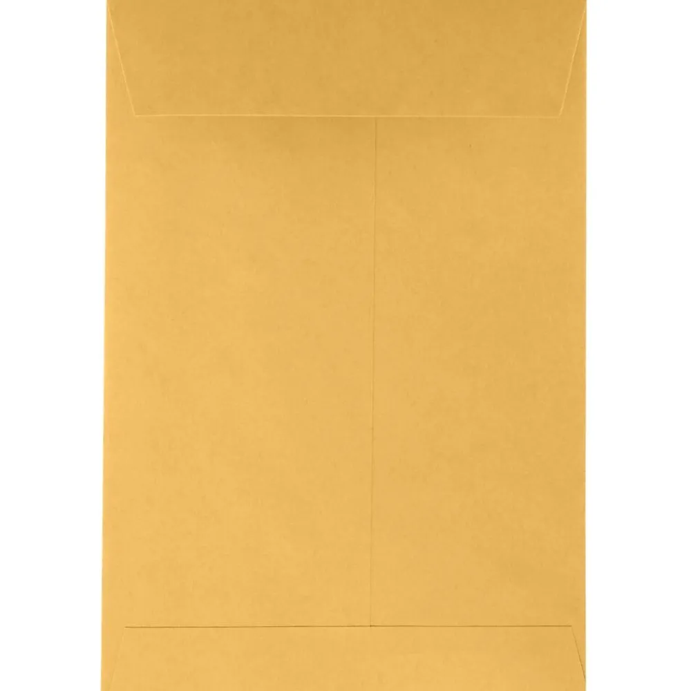 Clearance LUX 5.5" x 8.5" Kraft Open End - 24lb. Brown Kraft 50/Pack, 24lb. Brown Kraft (WS-4584-50)