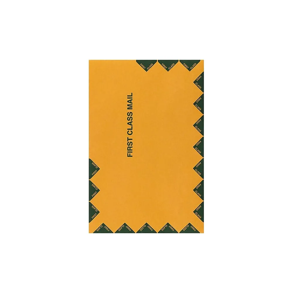 Outlet LUX 6" x 9" Kraft Open End Envelopes, 50/Box, 28lb. Brown Kraft (WS-4644-50)
