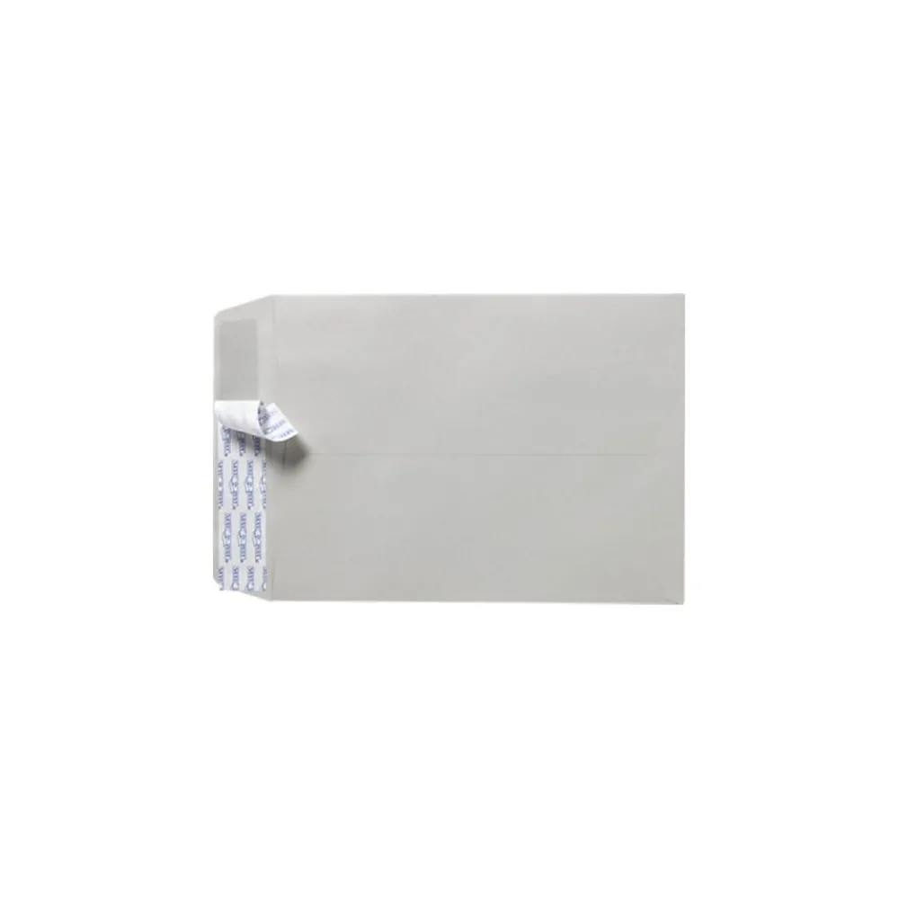 Discount LUX 10 x 13 Kraft Open End Envelopes 50/Pack, Gray Kraft w/ Peel & Seel (75530-50)