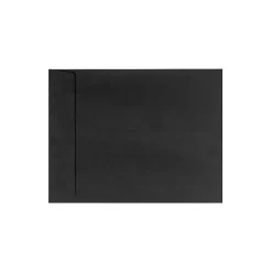 Sale LUX 9 x 12 Open End Envelopes, 250/Box, Black Linen (4894-BLI-250)