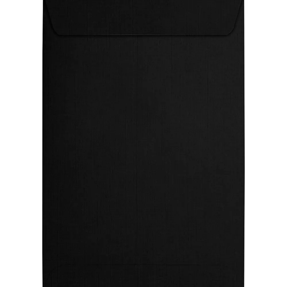 Best LUX 6 x 9 Open End Envelopes, Black Linen, 500/Box (1644-BLI-500)