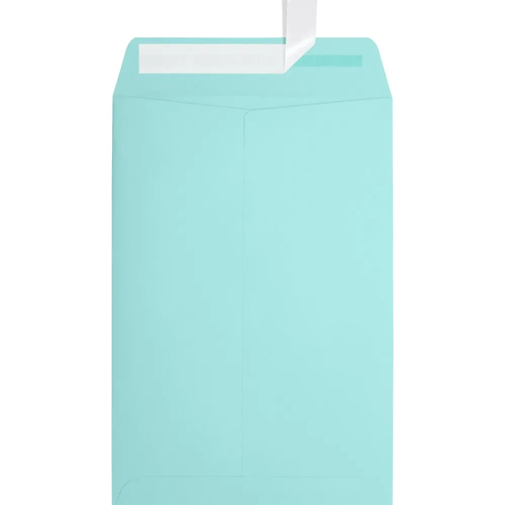 New LUX 6 x 9 Open End Envelopesm Seafoam, 50/Box (-1644-113-50)