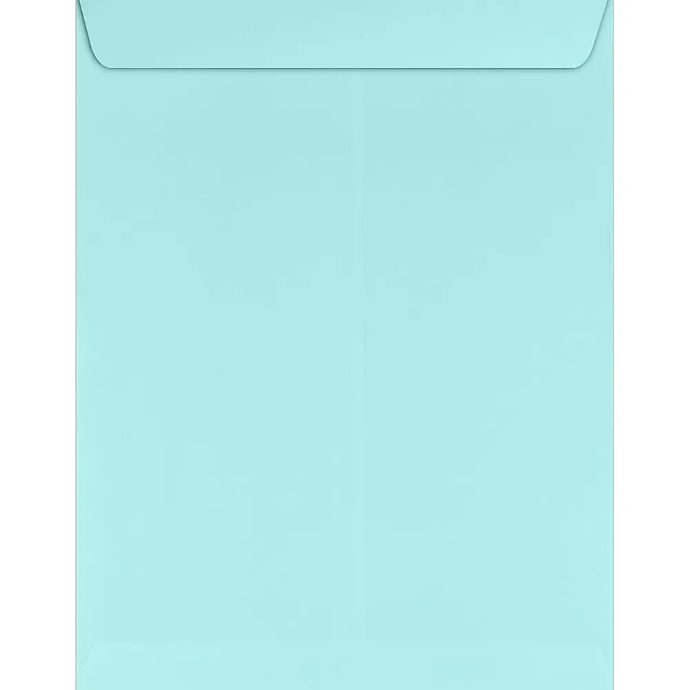 LUX 9 x 12 Open End Envelopes, 50/Box, Seafoam (-4894-113-50)