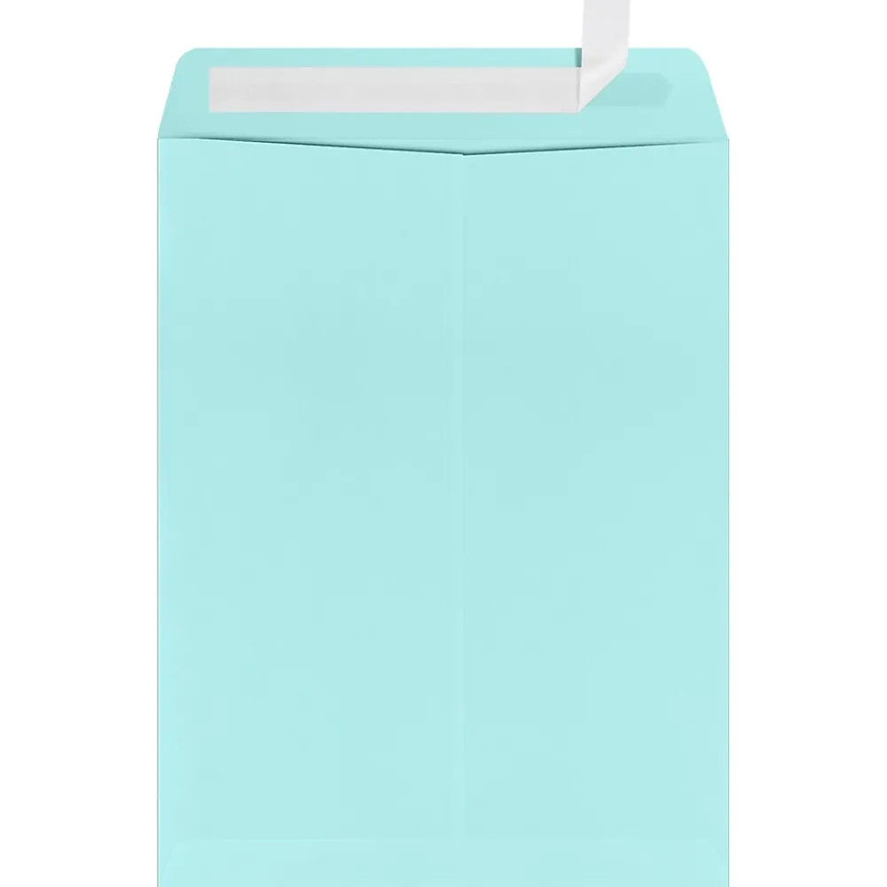LUX 9 x 12 Open End Envelopes, 50/Box, Seafoam (-4894-113-50)