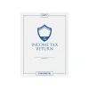 Best LUX 9" x 12" Open End Tax Envelopes 500/Pack, 24 lb. Bright White (8193-TAX-500)