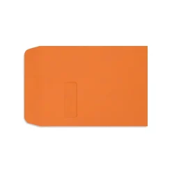 Hot LUX 9" x 12" Open End Window Envelopes, Mandarin Orange (-1590-11-50)