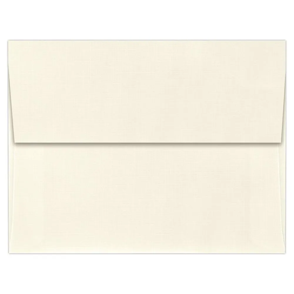 Online LUX A2 (4 3/8 x 5 3/4) - Natural Linen 50/Pack, Natural Linen (4870-NLI-50)