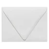 Clearance LUX A2 Contour Flap - 100% Recycled - White 50/Pack, White - 100% Recycled (1870-WPC-50)