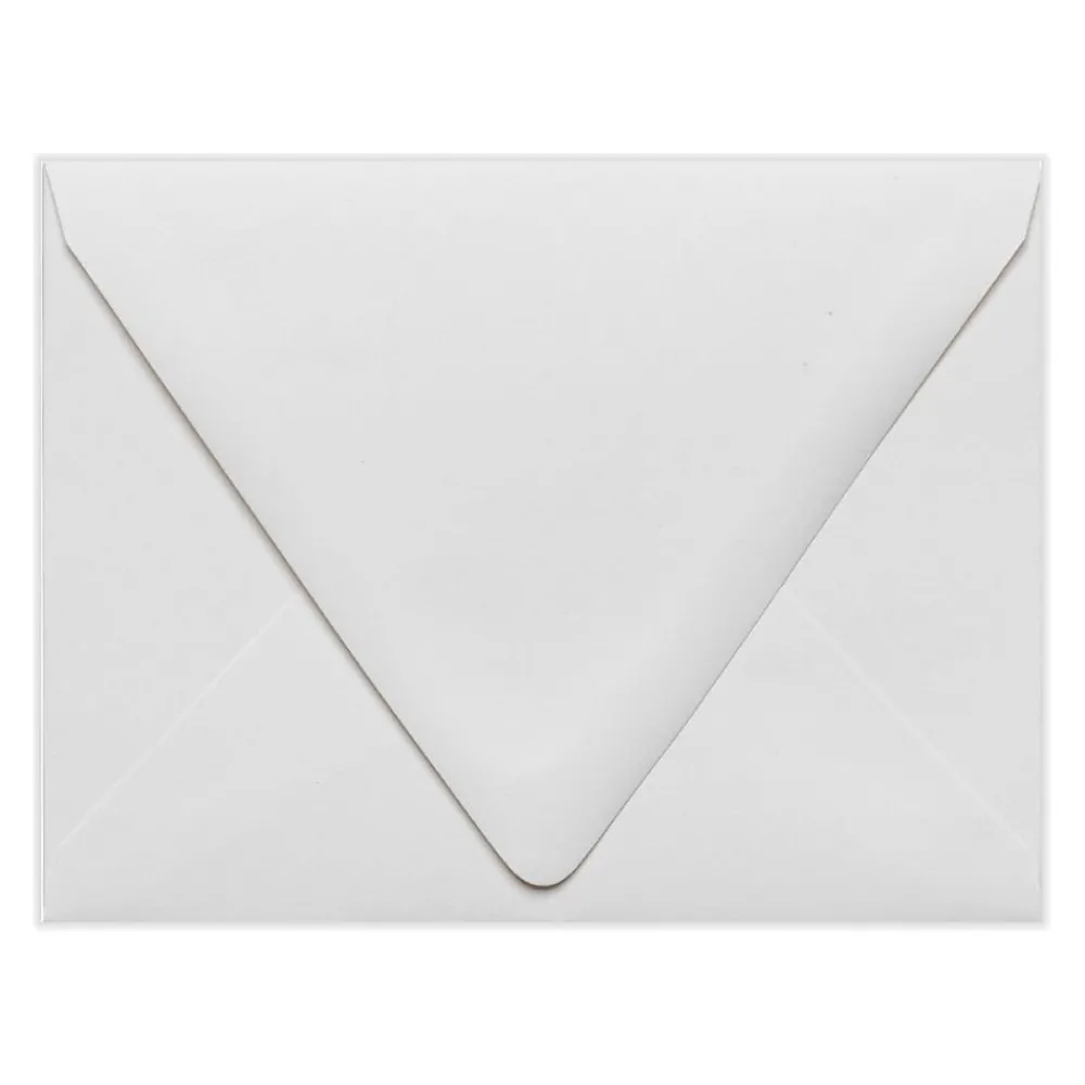 Clearance LUX A2 Contour Flap - 100% Recycled - White 50/Pack, White - 100% Recycled (1870-WPC-50)