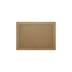Outlet LUX A7 Full Face Window Envelopes, Grocery Bag Brown, 500/PK (A7FFW-GB-500)