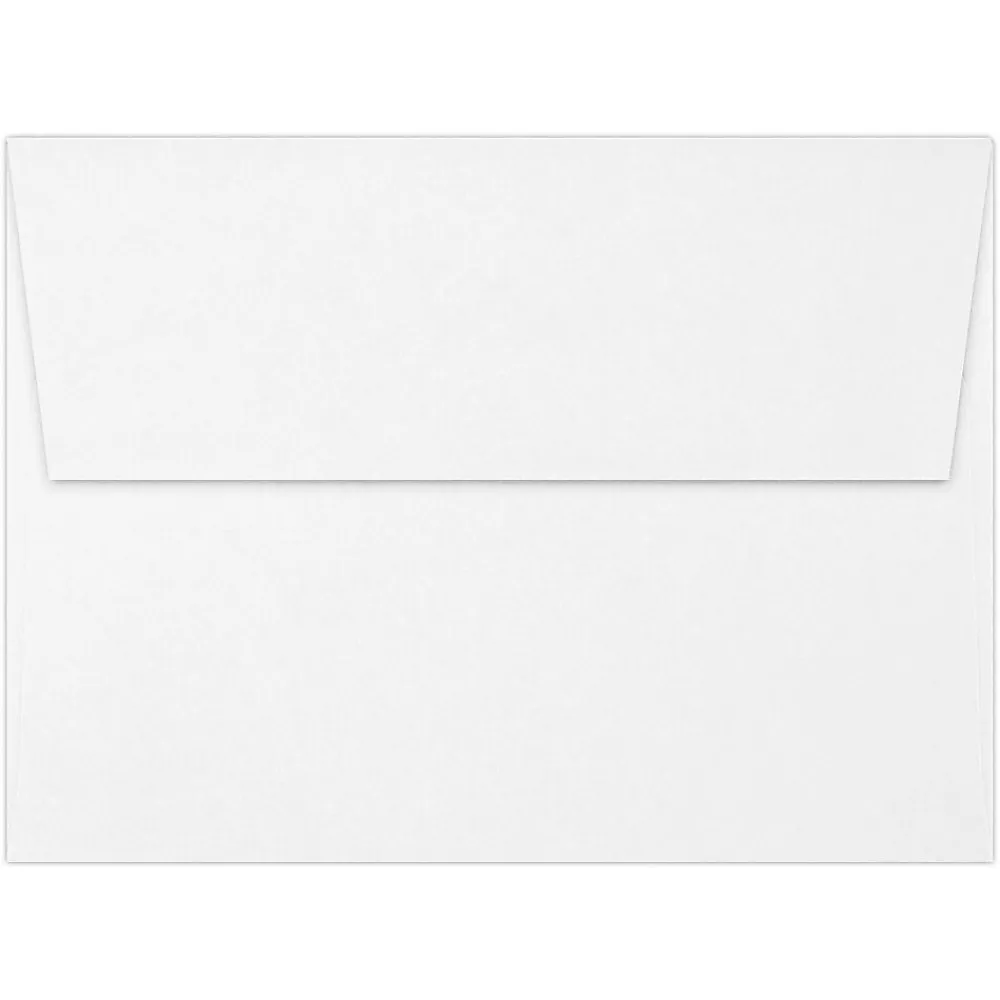 Discount LUX A7 Invitation 100% Recycled Envelopes, 5.25" x 7.25", White, 50/Box (4880-WPC-50)