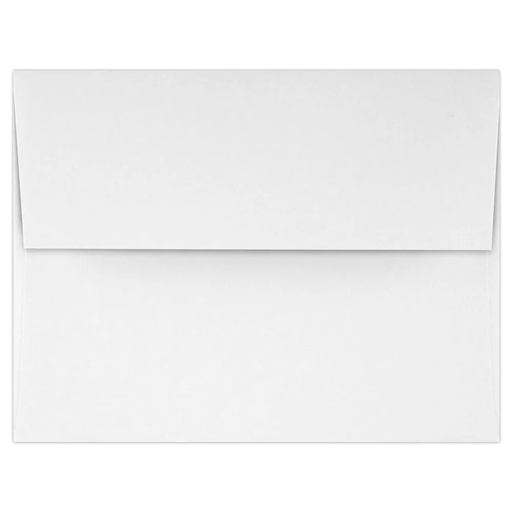 Online LUX A4 Invitation Envelopes (4 1/4 x 6 1/4) 50/Pack, 60lb. White w/Peel & Press (4872-WPP-50)