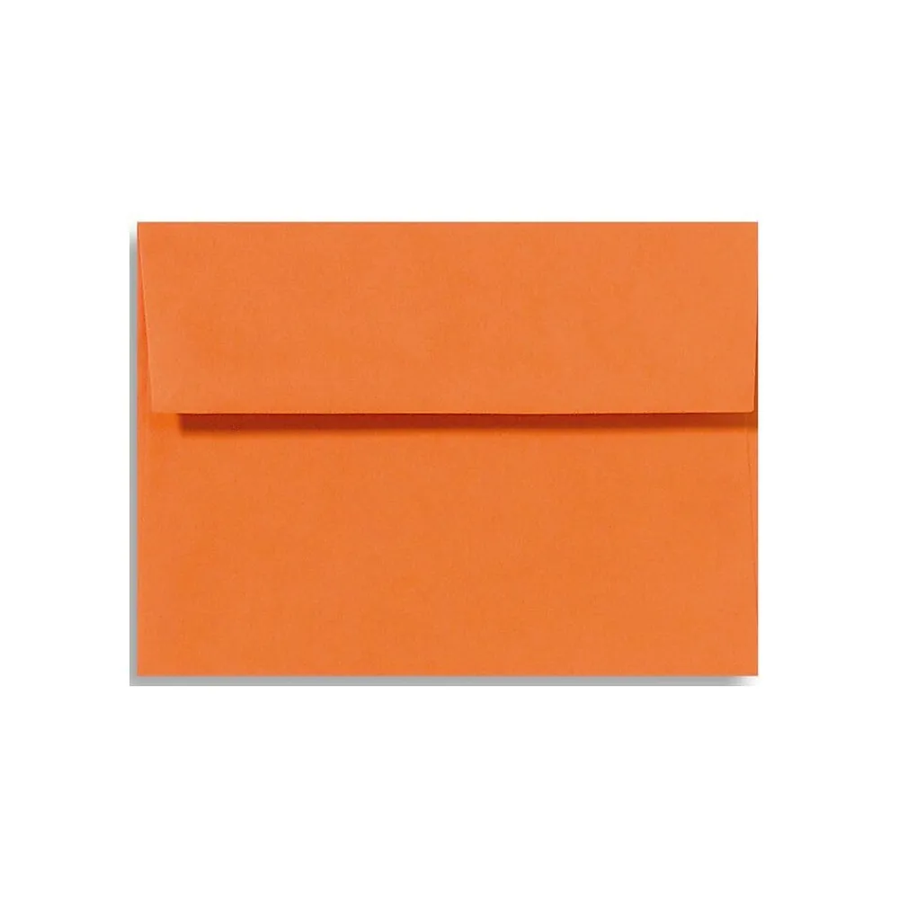 Best LUX A6 Invitation Envelopes (4 3/4 x 6 1/2) 50/Box, Mandarin (EX4875-11-50)