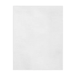 Card Stock*LUX Cardstock, 110 lb, 8.5" x 11", White Linen, 50/Pack