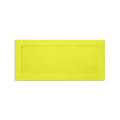 Outlet LUX Full Face Envelopes Citrus 4.125 x 9.5 inch 250/Pack
