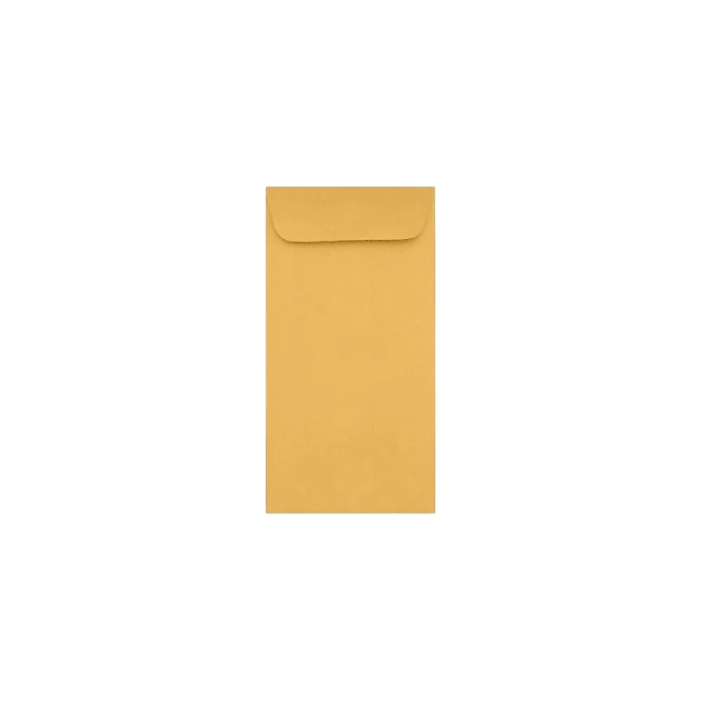 Sale LUX Kraft Open End #14 Envelopes, 5" x 11 1/2", Brown Kraft, 500/Pack (WS-5248-500)