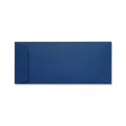Discount LUX 80lb 4 1/8"x9 1/2" Open End #10 Envelopes, Navy Blue, 500/BX