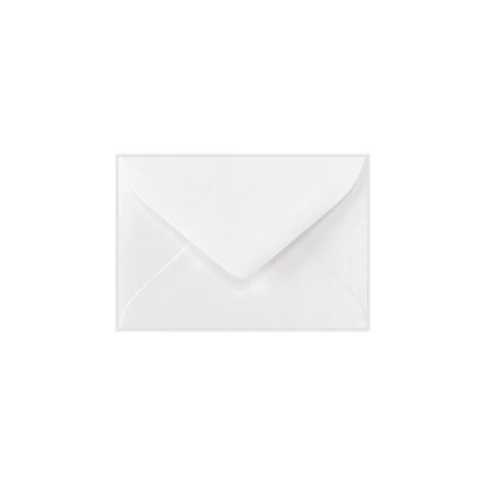Sale LUX Moistenable Glue #17 Invitation Envelope, 2 11/16" x 3 11/16", White, 50/Box (LEVC-WLI-50)