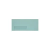 LUX Moistenable Glue #10 Window Envelope, 4 1/2" x 9 1/2", Pastel Blue, 50/Pack (11816-50)