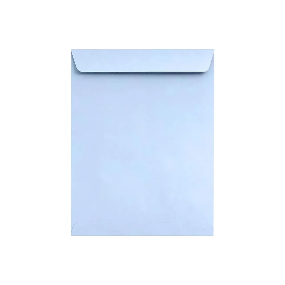 New LUX Open End Envelopes, 10" x 13", Baby Blue, 50/Pack (EX4897-13-50)