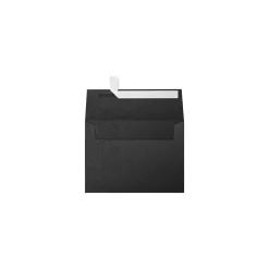 New LUX Peel & Press A7 Invitation Envelopes, 5.25" x 7.25", Anthracite Metallic, 50/Box (5380-15-50)