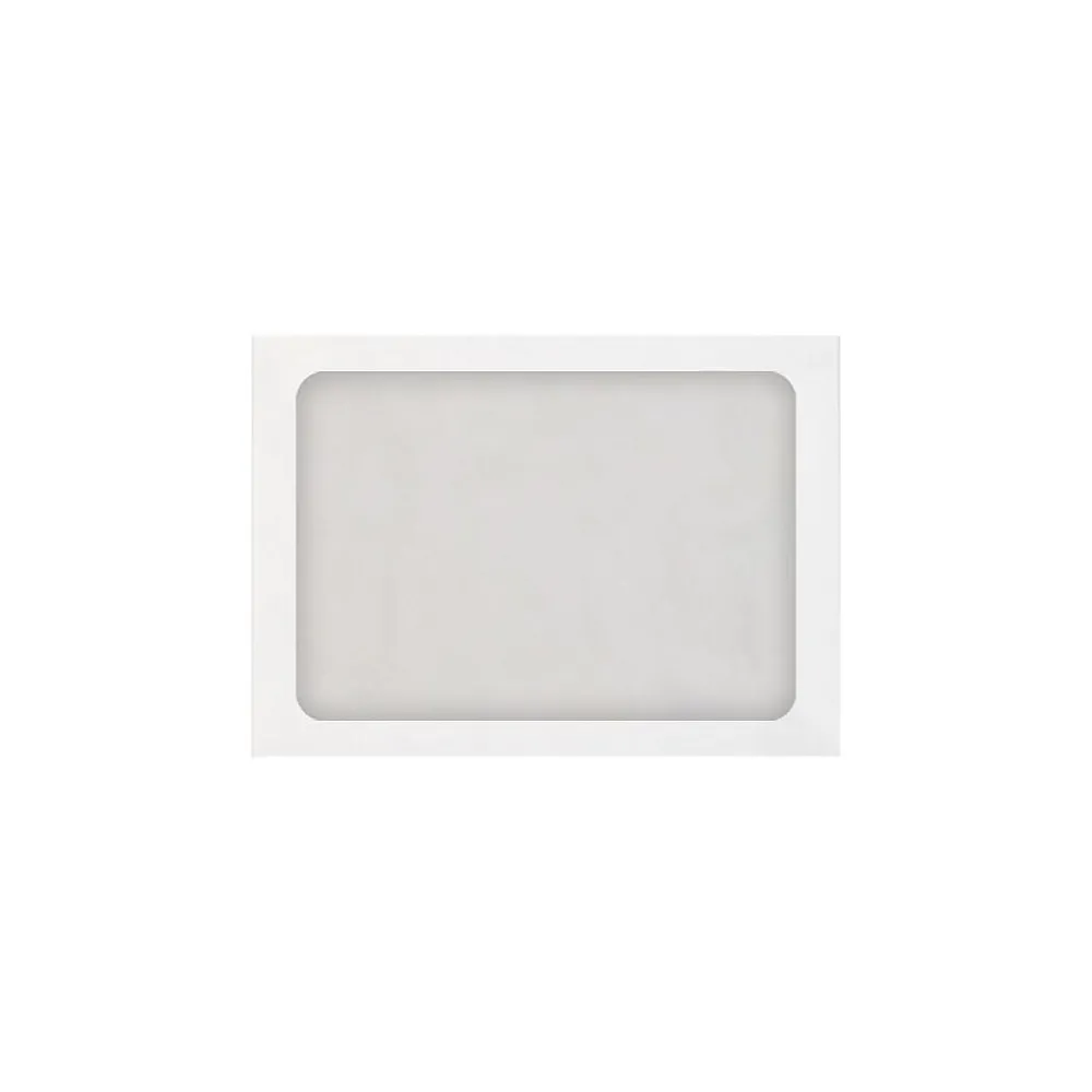 Hot LUX Self Seal A7 Window Envelope, 5 1/4" x 7 1/4", White, 50/Box (A7FFW-28W-50)
