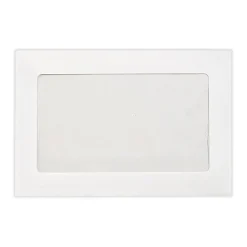 Sale LUX Self Seal Window Envelope, 6" x 9", Bright White, 1000/Pack (FFW-69-1000)