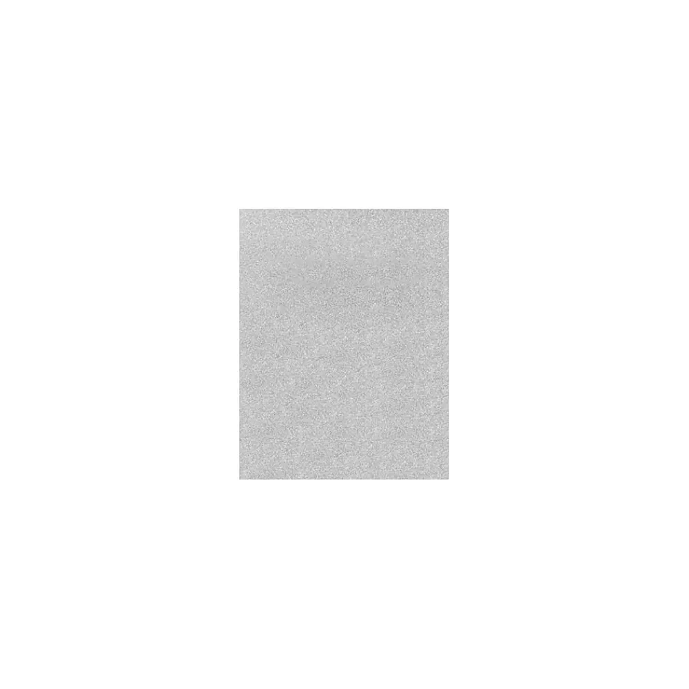 Multipurpose Paper*LUX Sparkle Colored Paper, 35 lbs., 11" x 17", Silver Sparkle, 50 Sheets/Pack (1117-P-MS01-50)